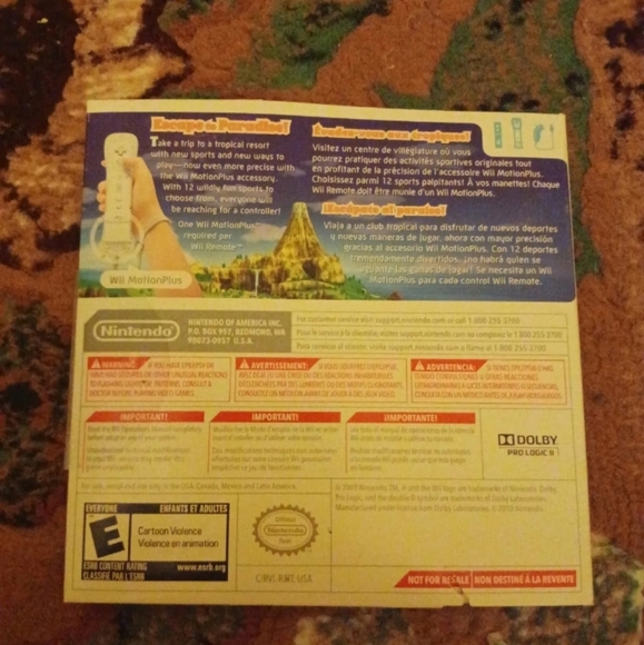 Nintendo Wii Sports Edition White Console Backwards Compatible Complete In Box - Picture 8 of 11